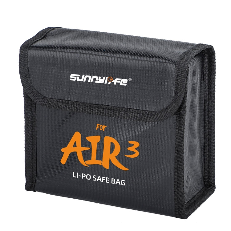 Sunnylife Battery Explosion-proof Safe Bag Protective Li-Po Safe Bag, For DJI Air 3 For 1pc Battery, For DJI Air 3 For 2pcs Batteries, For DJI Air 3 For 3pcs Batteries Sunnylife Battery Explosion-proof Safe Bag Protective Li-Po Safe Bag, For DJI Air 3 For 1pc Battery, For DJI Air 3 For 2pcs Batteries, For DJI Air 3 For 3pcs Batteries